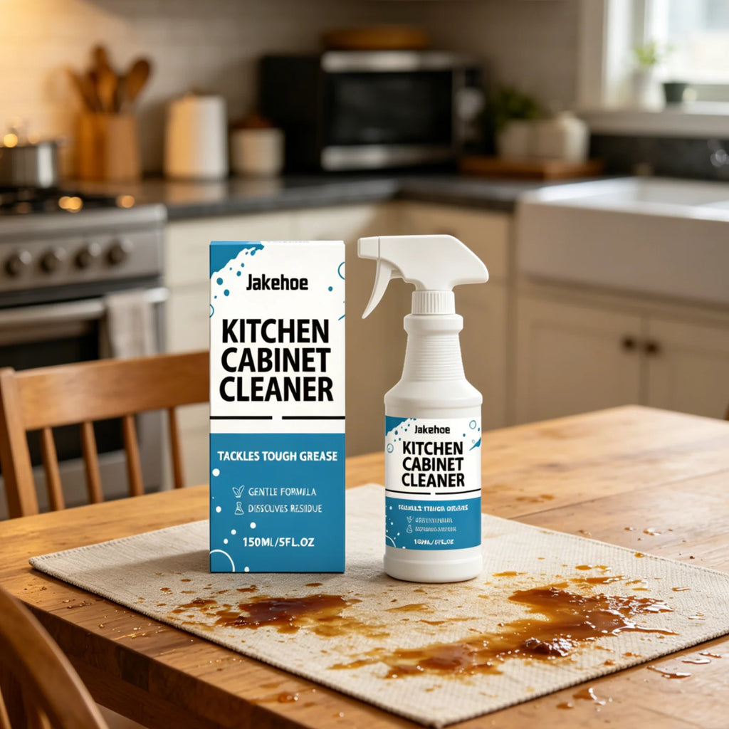 Jakehoe Kitchen Cleaner Deep Cleaning Oil Stain Remover Dissolves Residue Rich Foam Gentle Ingredient Kitchen Degreaser 150ml Oasis Select