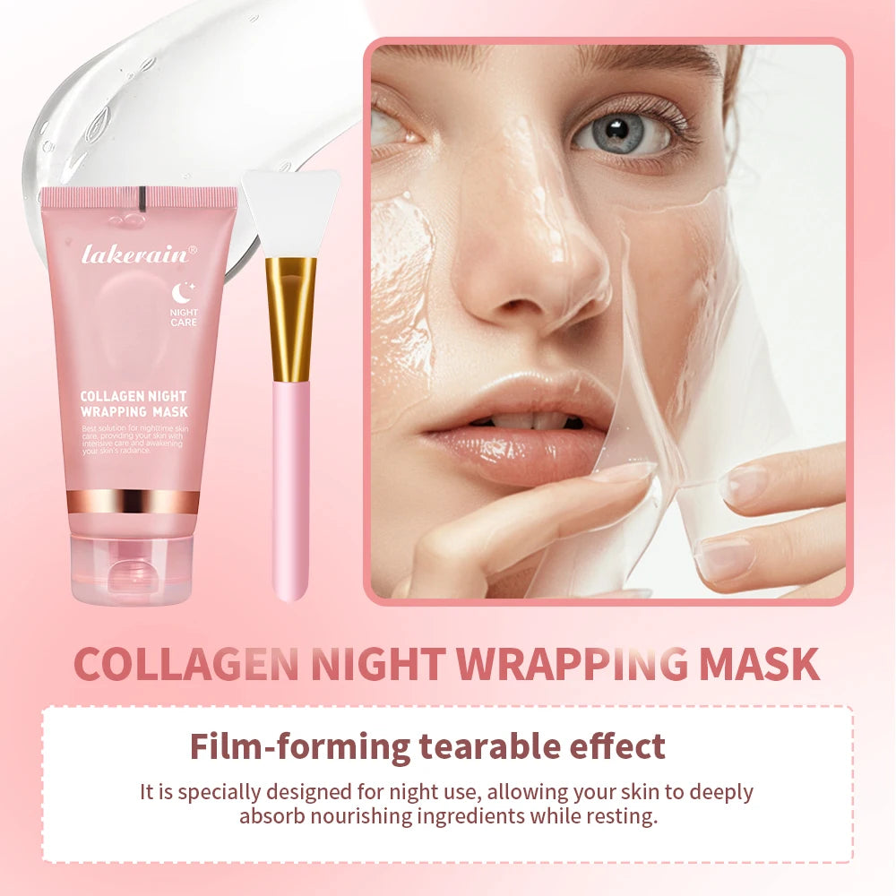 Lakerain Collagen Overnight Peel-Off Face Mask 75ml