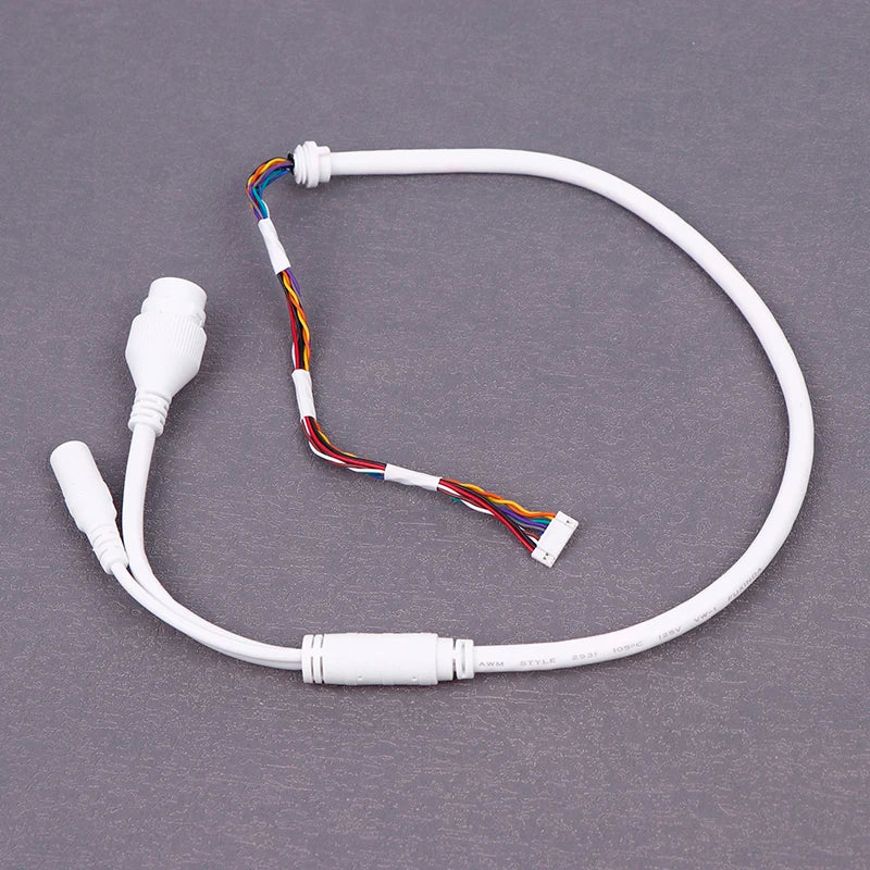 Camera Tail Cable Ethernet Lan Cable PoE RJ45 Network Cable 10 Pin 10 Core For IP Camera Oasis Select