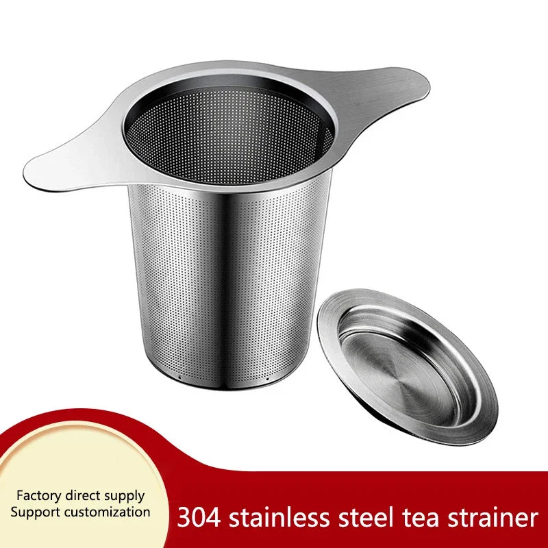 Stainless Steel Tea Infuser with Handle Fine Mesh Loose Leaf Tea Diffuser Hanging Design for Teapots And Mugs Oasis Select