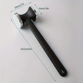 1pc Stainless Steel Meat Hammer, 201 Ergonomic Kitchen Tool for Tenderizing Meat - Durable Handle for Home & Outdoor Cooking Oasis Select 1pc