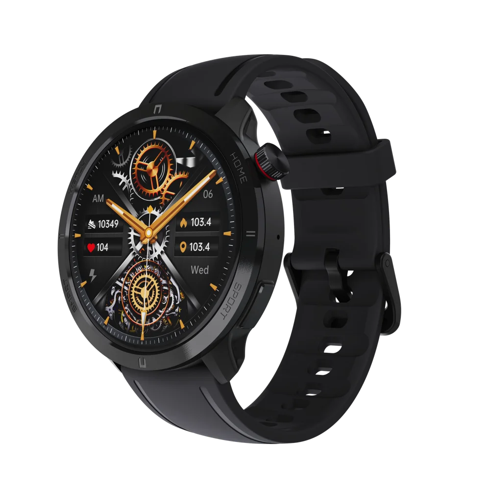 New Men 1.43" AMOLED Screen Blue Tooth Call Smart Watch 100+ Sports Heartrate Health Monitoring Women Smartwatch Waterproof Oasis Select black