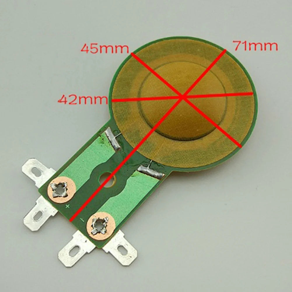 25.5mm Tweeter Voice Coil Compatible with For Horn Driver Systems Resin Film Diaphragm 8 Ohm 80W Specification Oasis Select