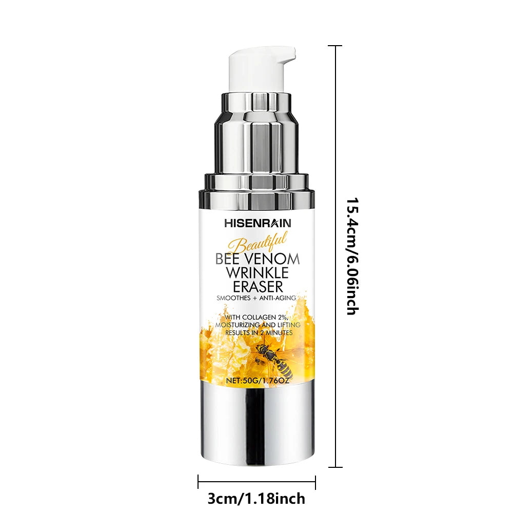 HISENRAIN Bee Venom Anti-Wrinkle Firming Face Cream 50g Anti-Wrinkle Face Cream Oasis Select