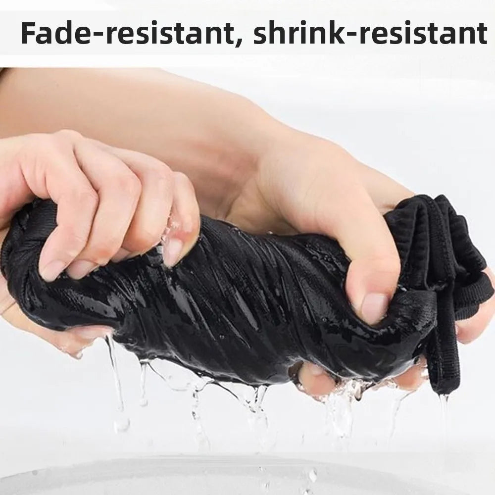 Fashion High Waist Underskirt Elastic Anti-glare Half Length Skirt Anti-Penetrating Pure Color Half Slips Dress for Women Oasis Select