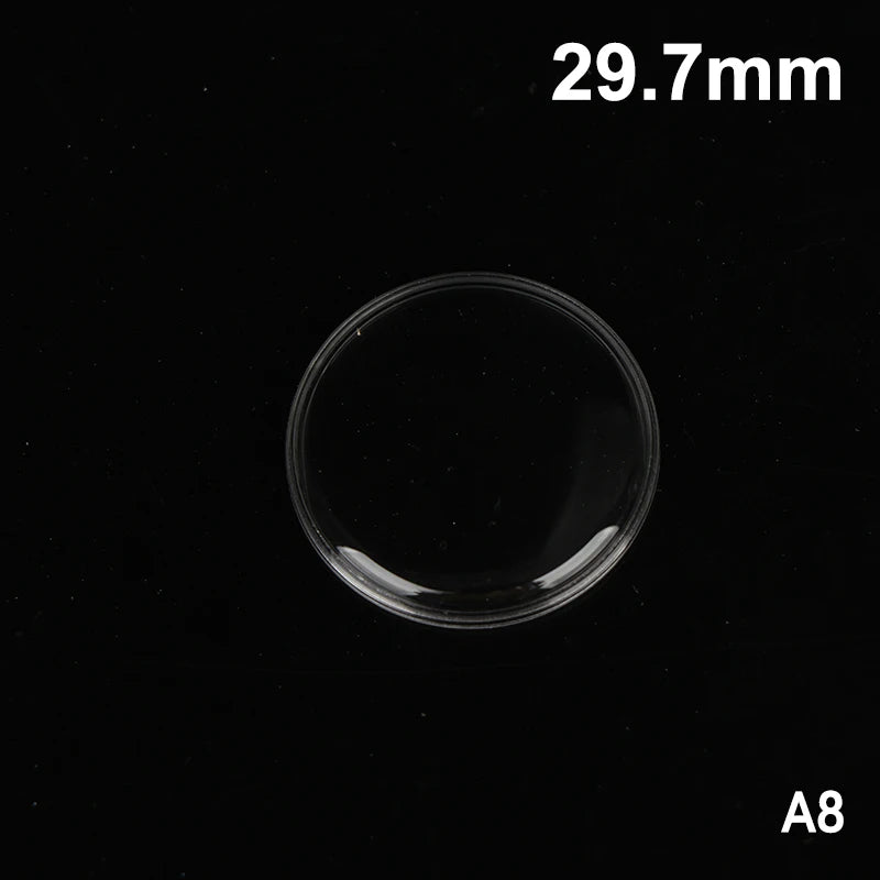 Watch Acrylic Crystal Watch Lens Organic Glass Mirror Replacement Parts 28MM-32.2MM @#X Oasis Select MR-16