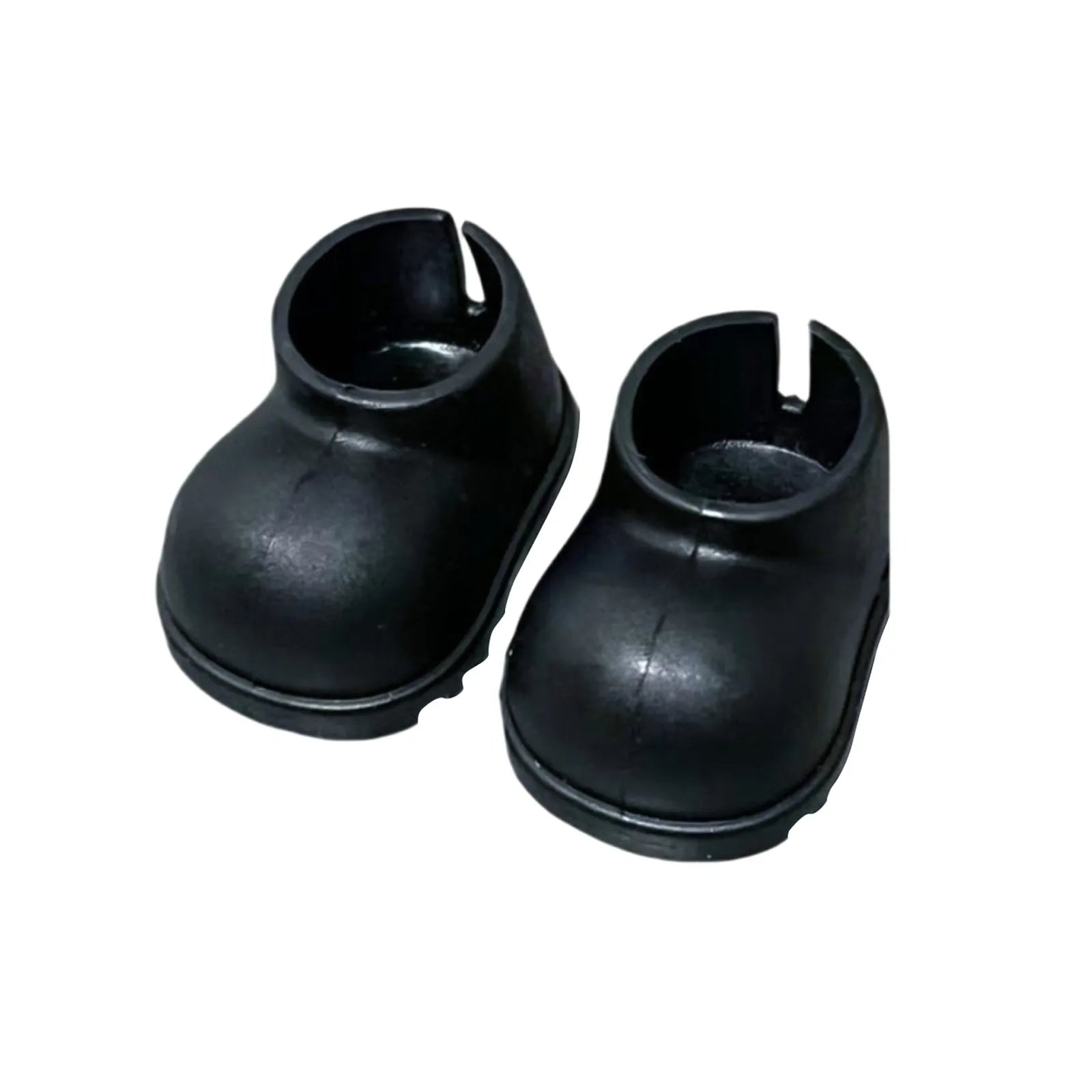 New Hand-made For 17CM Labubu Doll Shoes Dressing Replacement DIY Doll Leather Shoes Multiple Styles Doll Accessories Doll Toys Oasis Select Black One Size