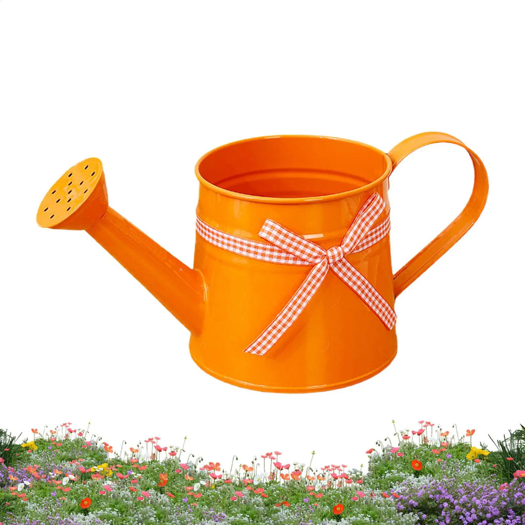 1PC Metal Watering Can Garden Flower Kettle Mini Small Water Spraying Pot Sprinkle With Large Capacity Plants Sprinkler Oasis Select