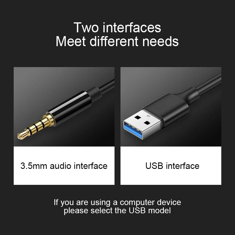 New 3.5MM Jack USB Computer Microphone Hi-fi For High Fidelity Video Conference Speech Vlog Noise Cancelling Mic Professiona Oasis Select