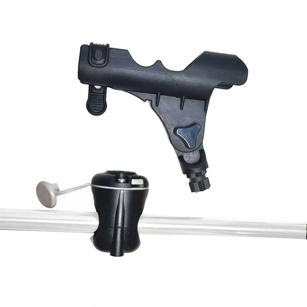 Fishing Rod Holder for Kayak Marine Boat PVC Inflatable Boat Hand Rail Dinghy Raft Boat Fishing Rod Holder on Sliding Rail Oasis Select