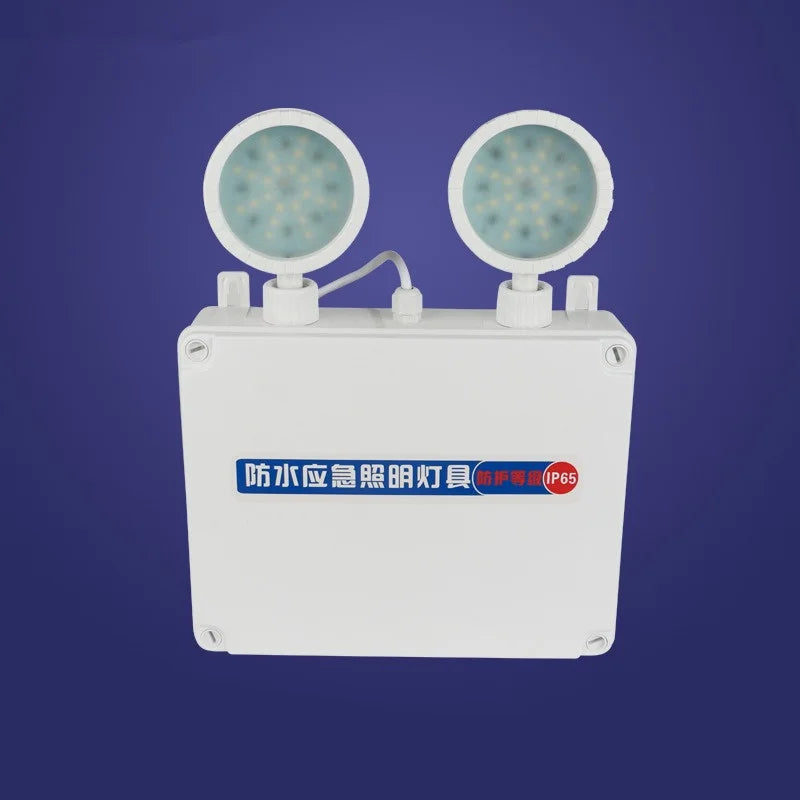 SHINEKNOT IP65 Double Head LED Emergency Light 6W 200–240V
