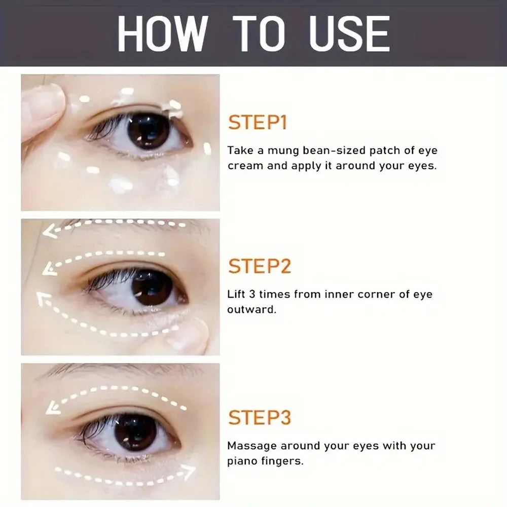 Turmeric vitamin c eye cream stick nourish skin, improve fine lines, relieve eye bags and dark circles, brighten eye skin Oasis Select