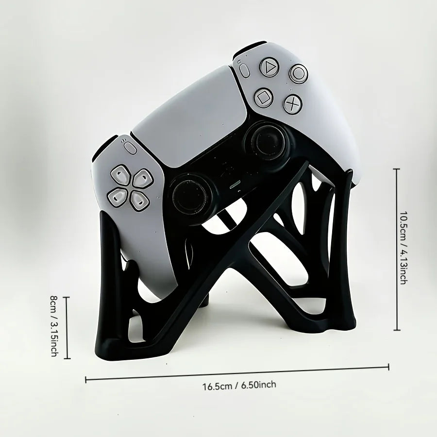 3D Printed Dual Game Controller Stand Holder Universal Gamepad Display Rack Gaming Desk Home Decor Creative Gift Oasis Select
