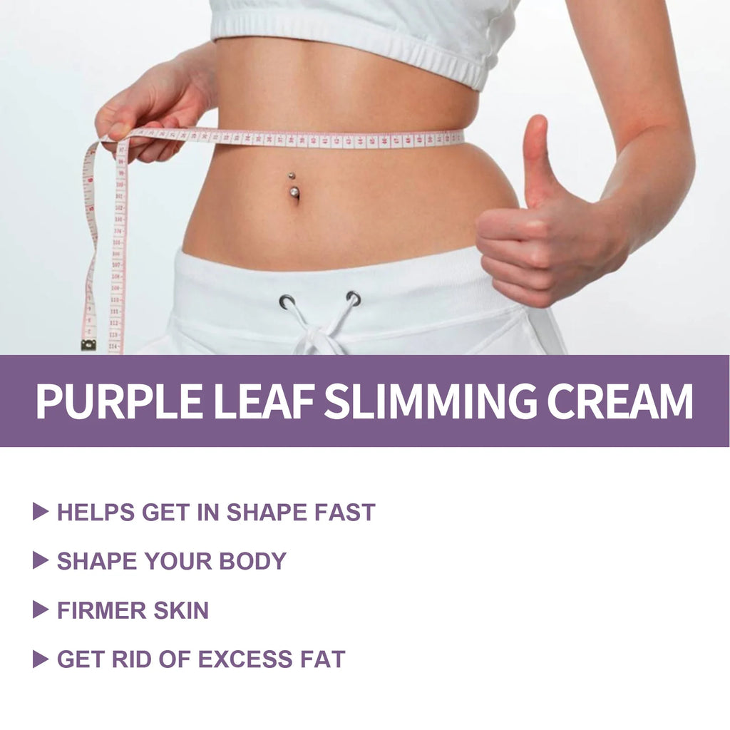 EELHOE Purple Leaf Slimming & Firming Body Cream 30g Slimming Body Cream Oasis Select