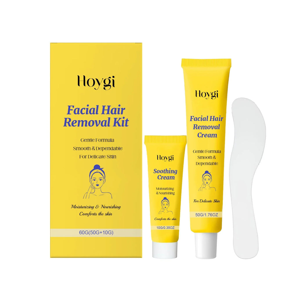 Hoygi Facial Hair Removal Cream – Natural & Painless 60g Hair Removal Cream Oasis Select 60g