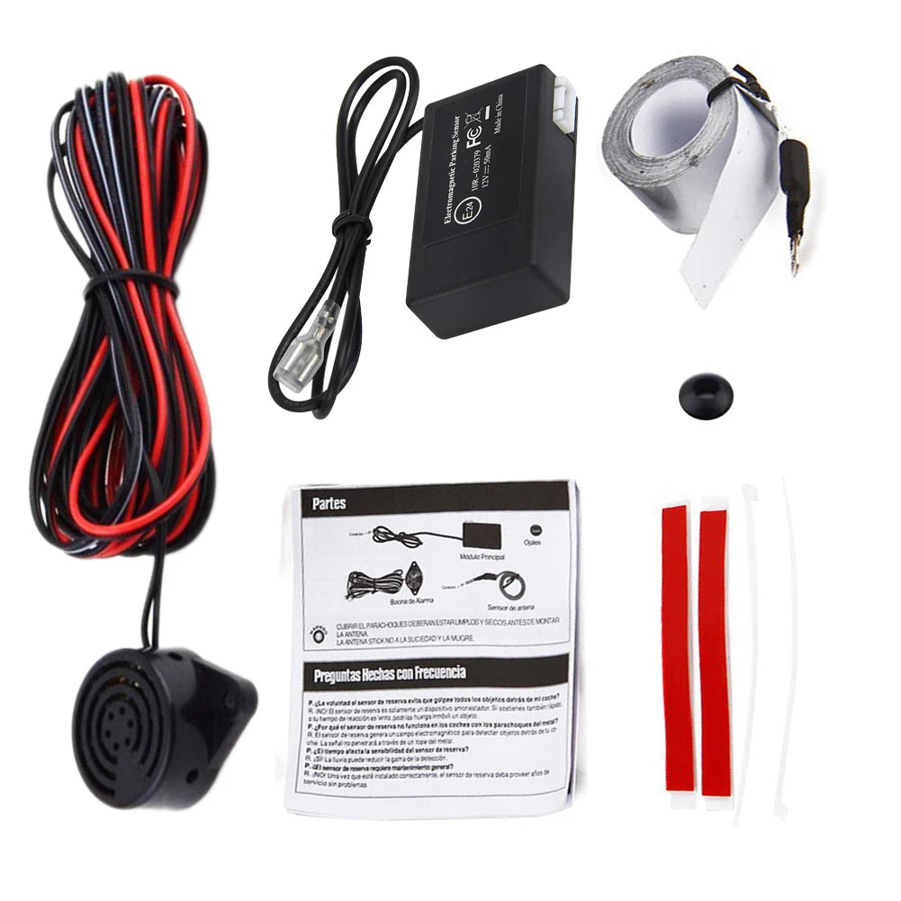 No-Drill Electromagnetic Parking Sensor Kit with Buzzer Alarm Parking Sensor Kit Oasis Select