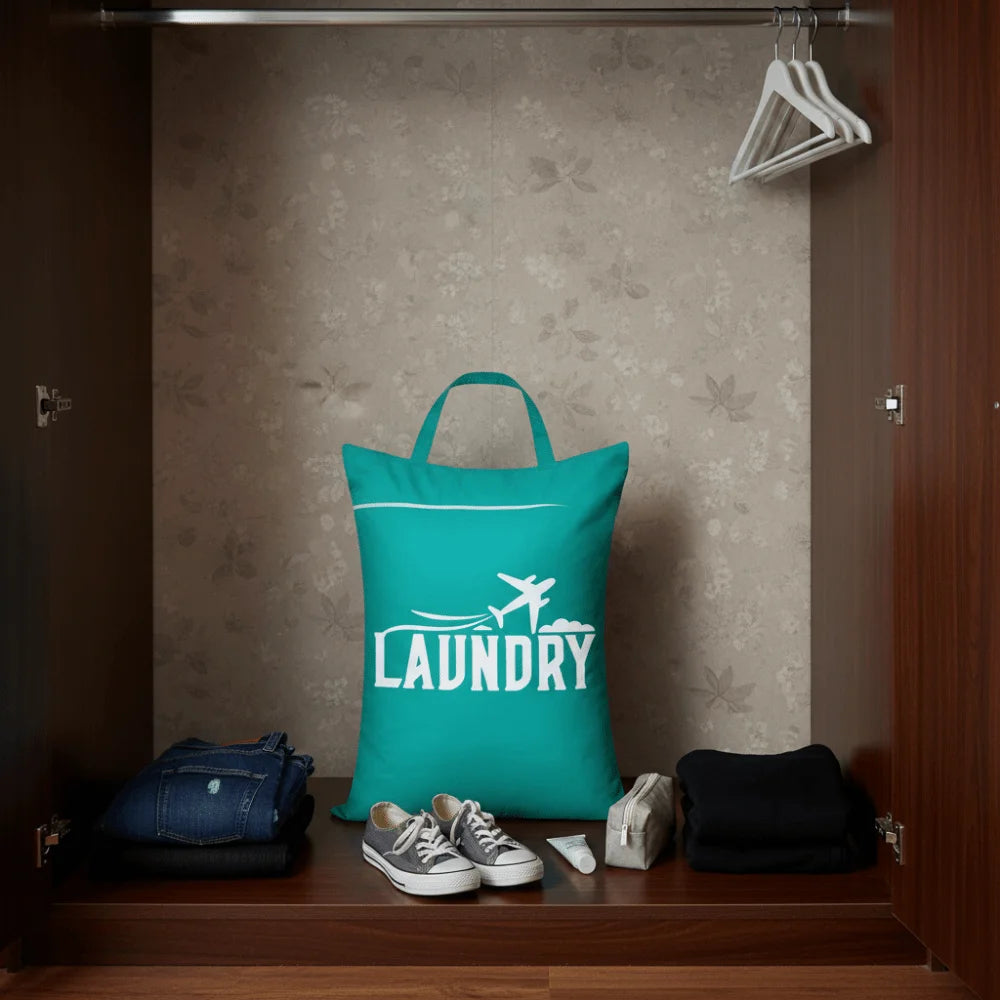 Foldable Waterproof Laundry Bag | Oxford Cloth Wet & Dry Tote