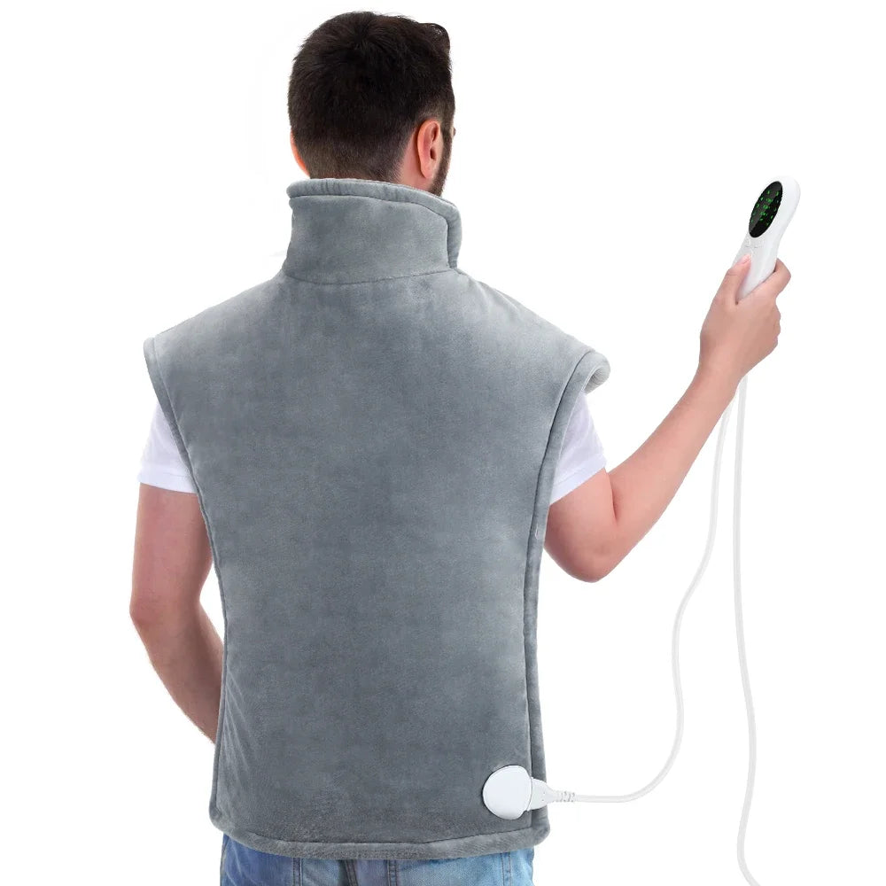 Electric Heated Shawl Wrap – Neck, Shoulder & Back Warmer