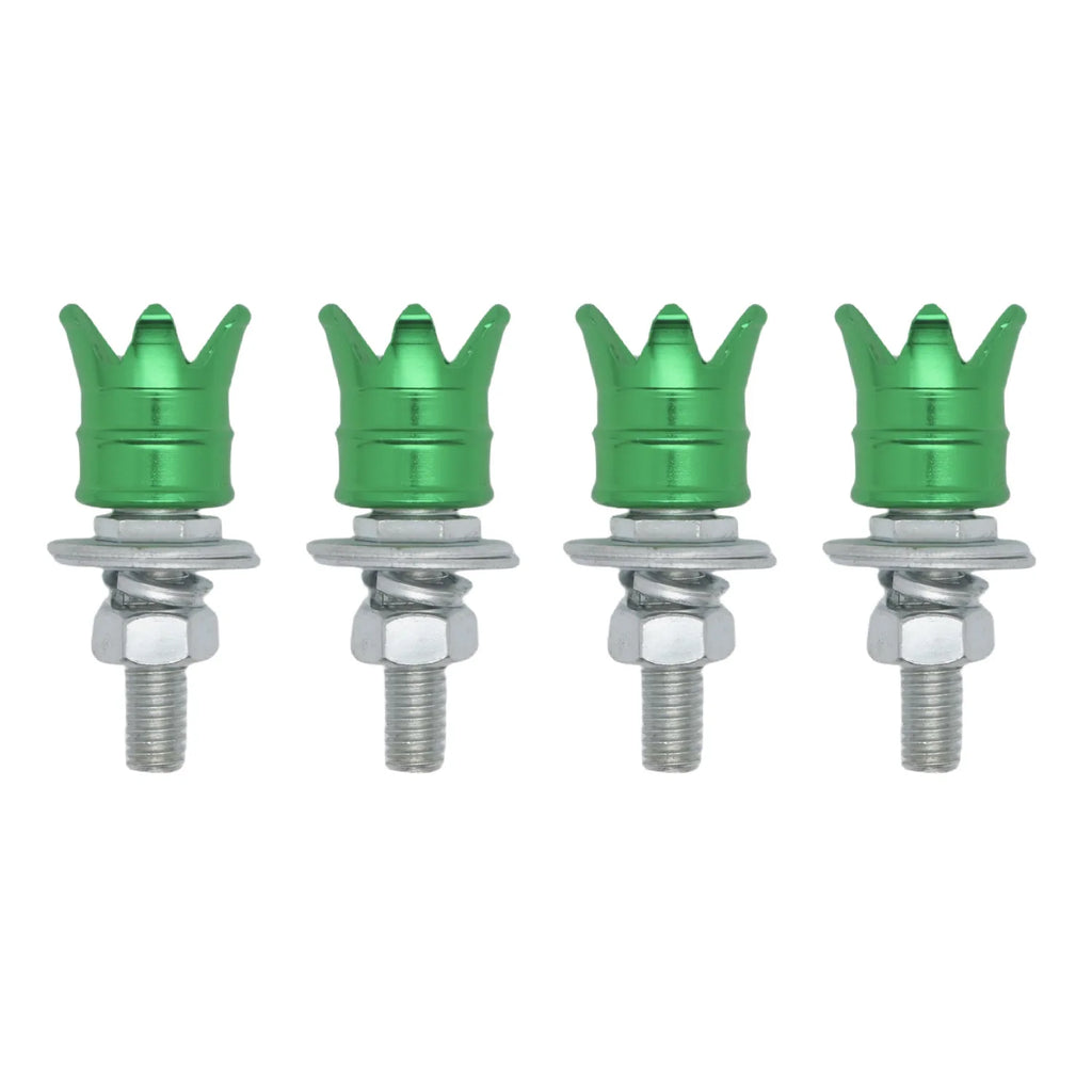 Car license plate frame screw modification M6 is used to modify license plate screws for car license plate frames, motorcycles, Oasis Select 4pcs 9