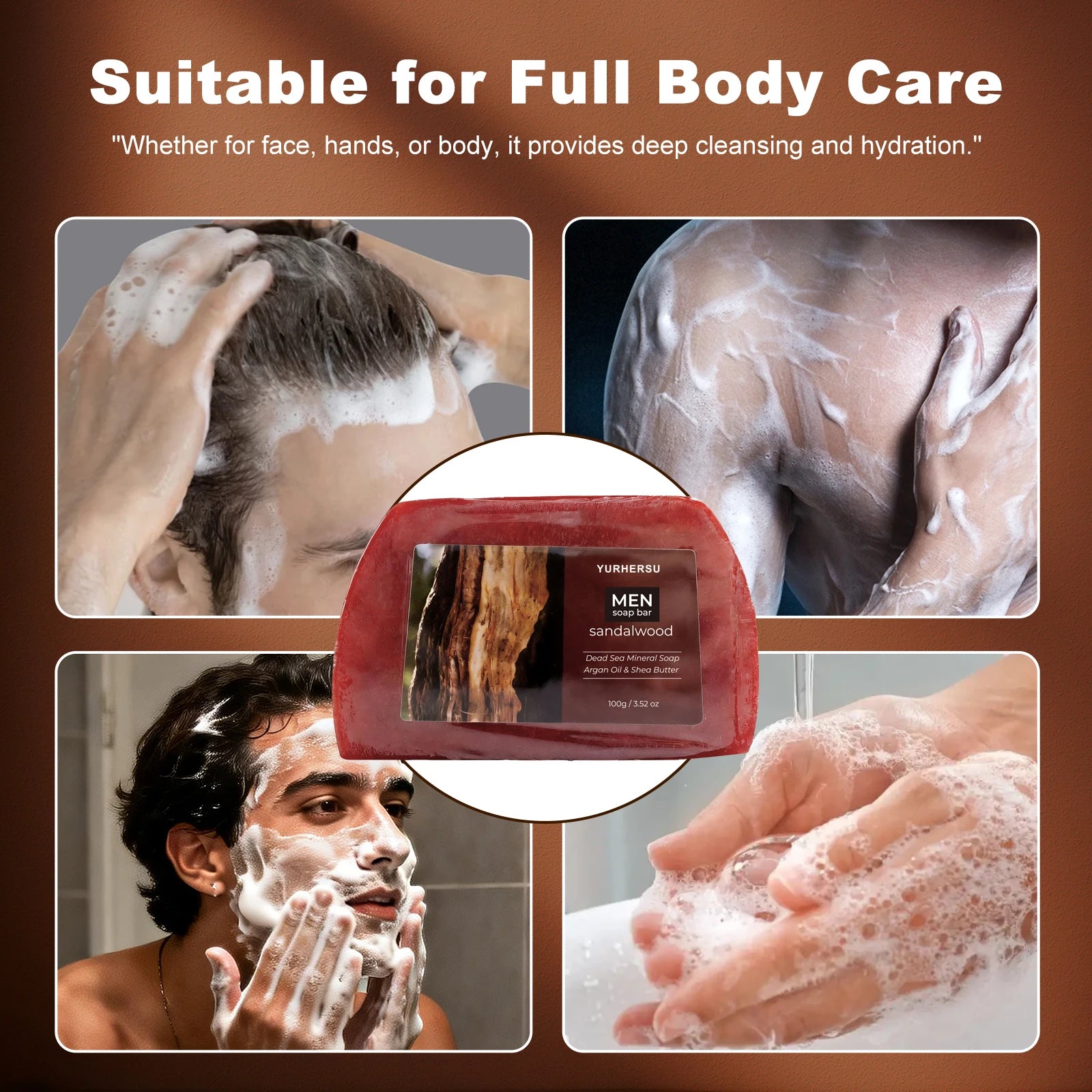 Organic Sandalwood Face Wash Soap – Oil Control & Cleansing Face Wash Soap Oasis Select