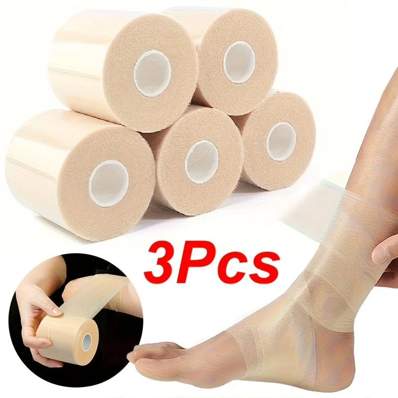 3 Rolls of Sports Protection Tape To Prevent Injury, Support and Buffer Tape, Breathable and Easy To Tear Without Residue Oasis Select