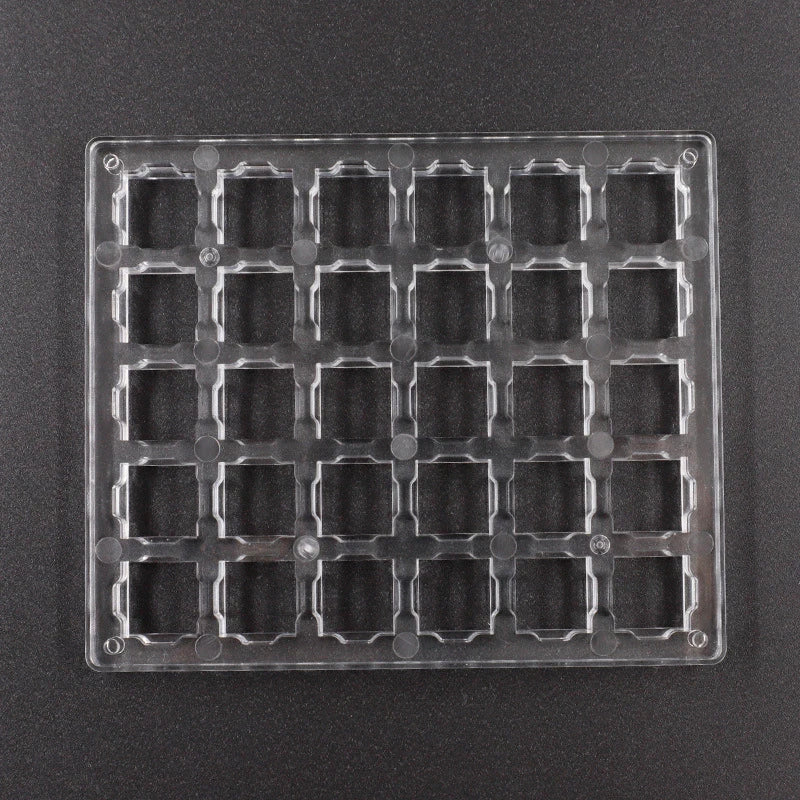 Mechanical Keyboard Switch Tester – 24/30 Hole Acrylic Base