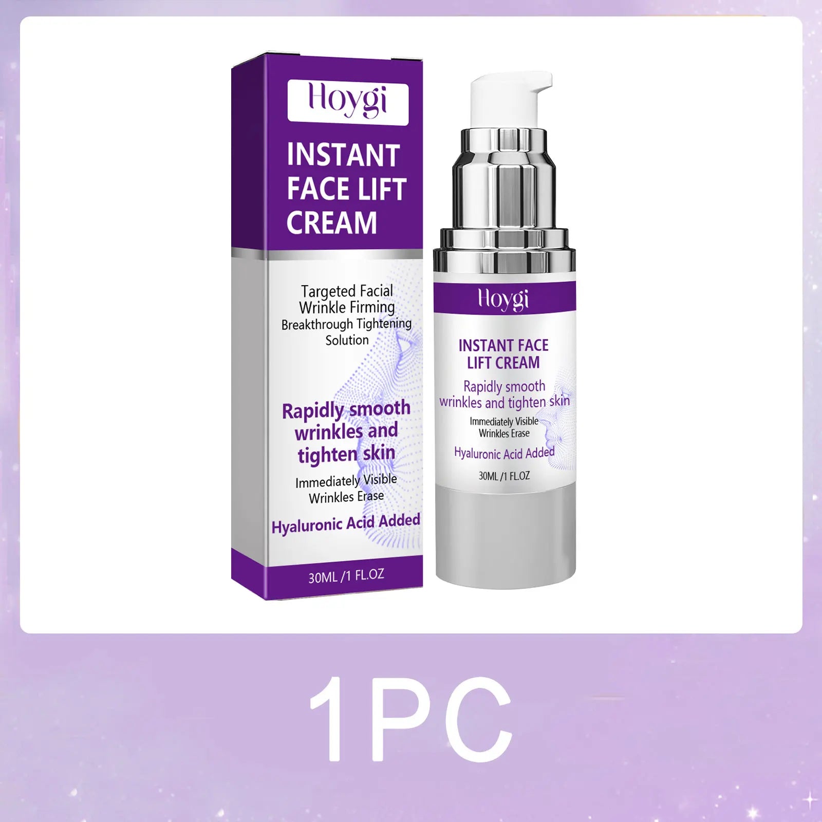 Hoygi Hyaluronic Acid Face Lift Cream – Firming & Brightening Face Firming Cream Oasis Select 30ml Boxed
