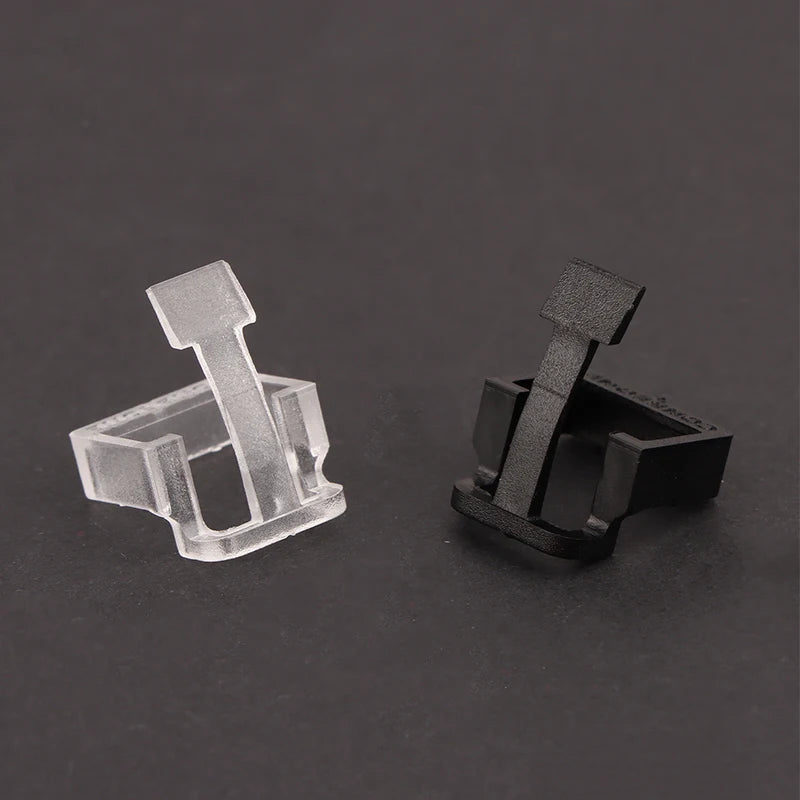 New Sale 10Pcs Network Cable Crystal Head Buckle Replaceable RJ45 Plug Protective Cover Latch For RJ45 Cable Repaire Parts Oasis Select