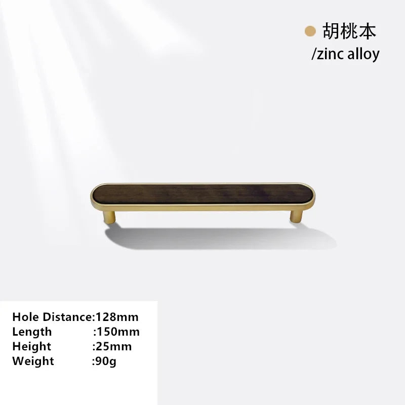 Handles Drawer Cabinet Furniture Kitchen Handles for Cabinet Knob Door Drawer Furniture Kitchen Knob Brass Polychrome Shell Oasis Select Walnut-128