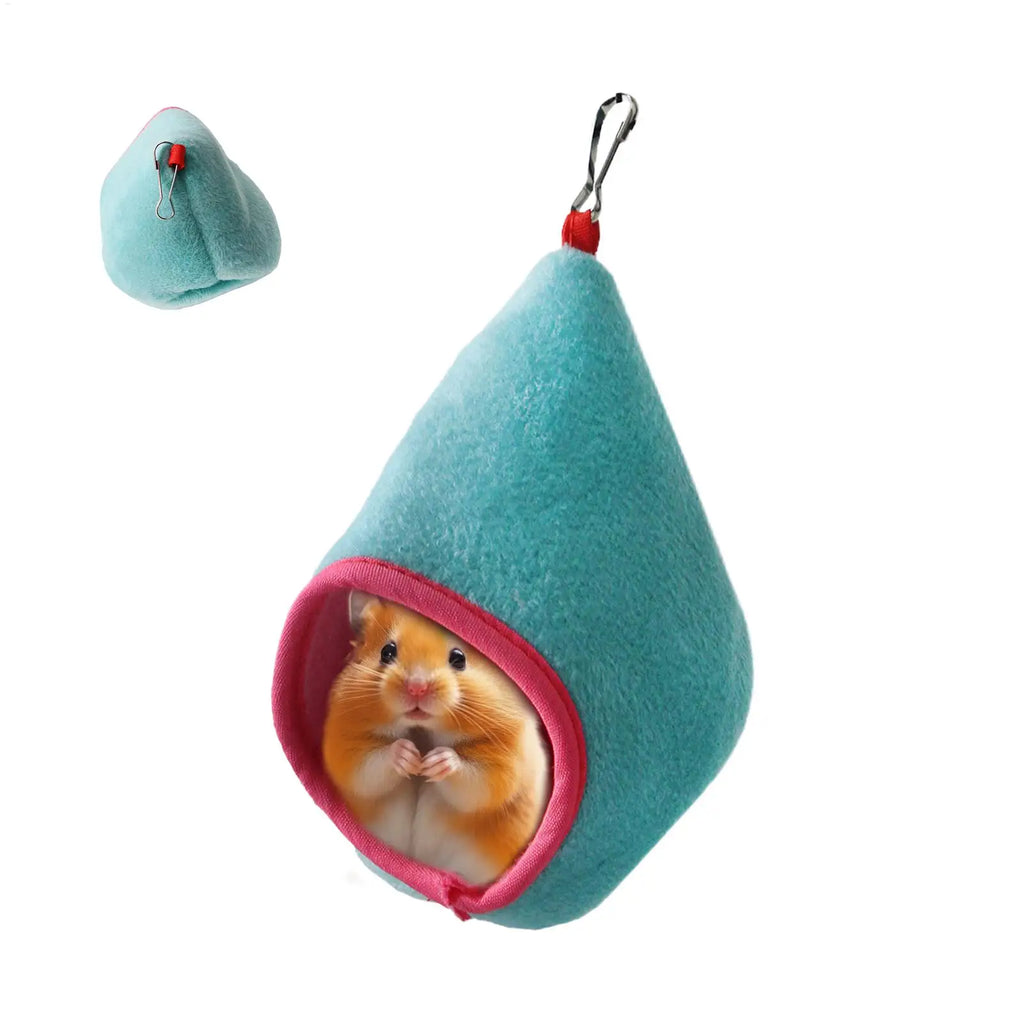 Ferret Hammock for Cage Hangable Hedgehog Nest Hamster Squirrel Hammock for Enrichment Relaxing Sleeping Indoor Outdoor Tiny Pet Oasis Select