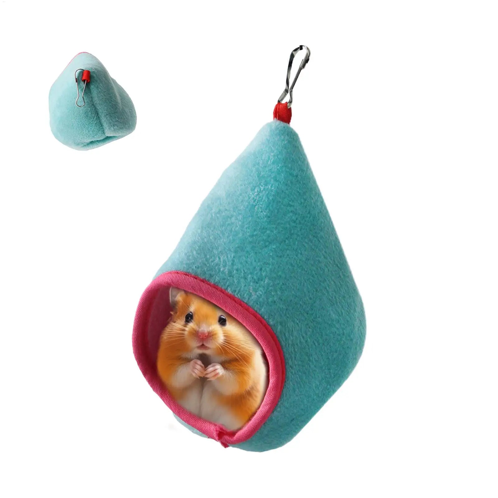 Ferret Hammock for Cage Hangable Hedgehog Nest Hamster Squirrel Hammock for Enrichment Relaxing Sleeping Indoor Outdoor Tiny Pet Oasis Select