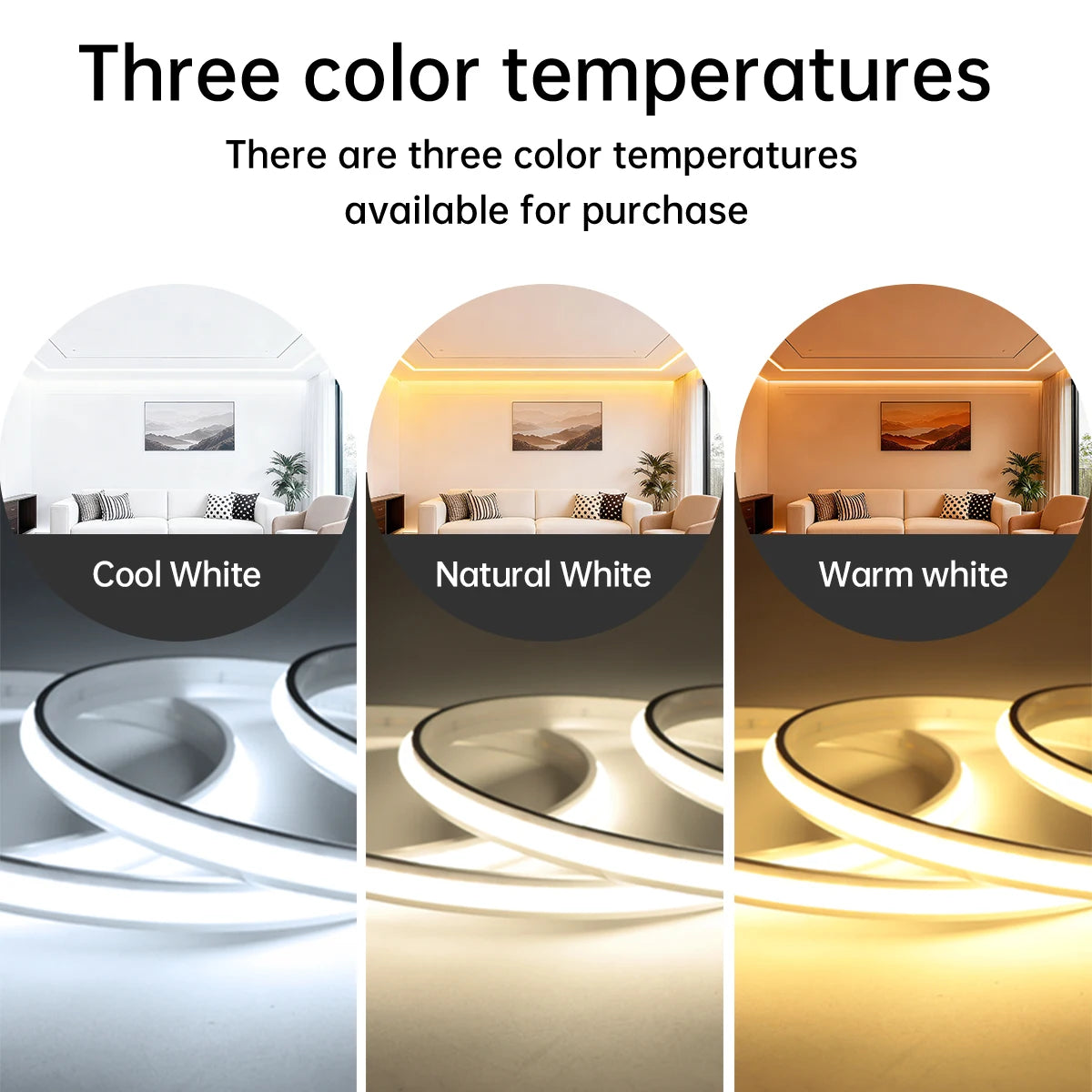 24V WIFI Tuya Smart Life APP Control Dimming Lamp,High Quality Silicone LED Strip 280LEDs/m Brighter Than Other Neon Light Strip Oasis Select