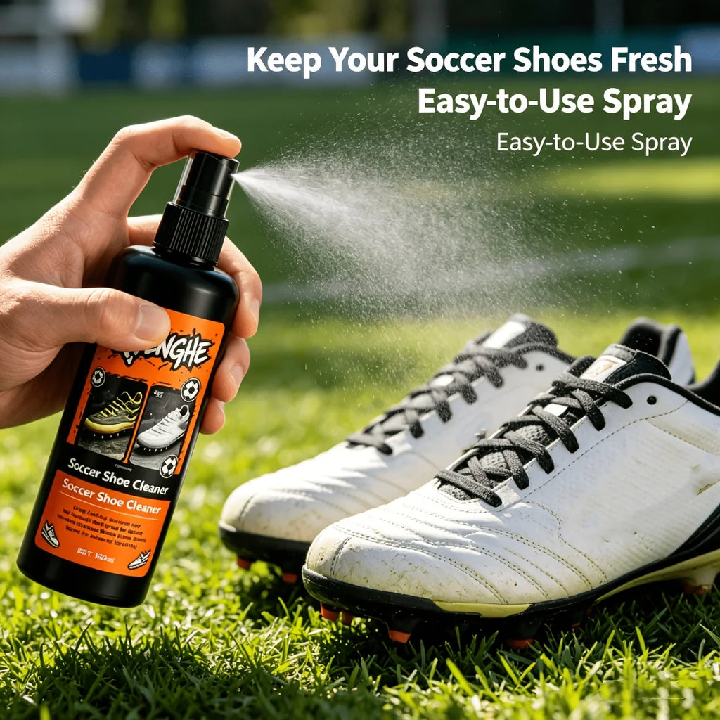 Soccer Cleat Cleaner Spray – Fast Mud & Stain Remover