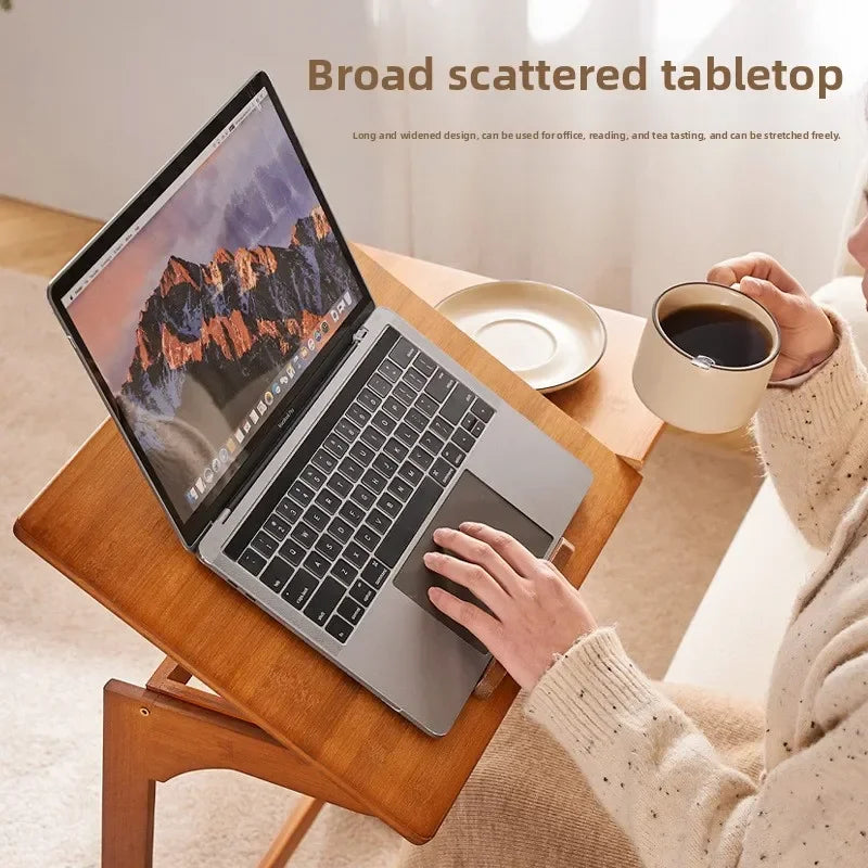 Multifunctional foldable computer small book table simple home student bedroom bed notebook sofa side a few teas Oasis Select