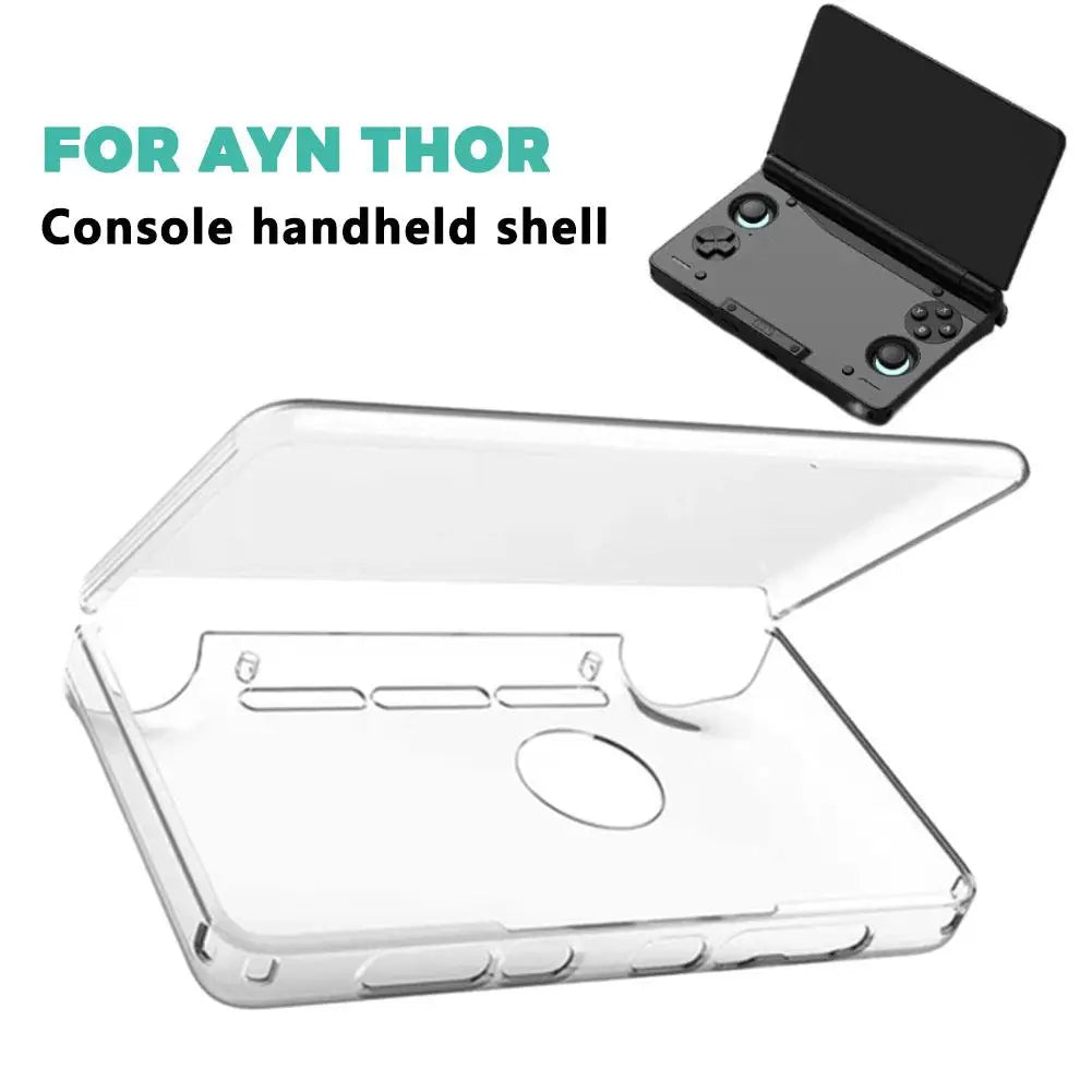 Clear Protective Case for AYN THOR Dual-Screen Flip Console Console Protective Case Oasis Select