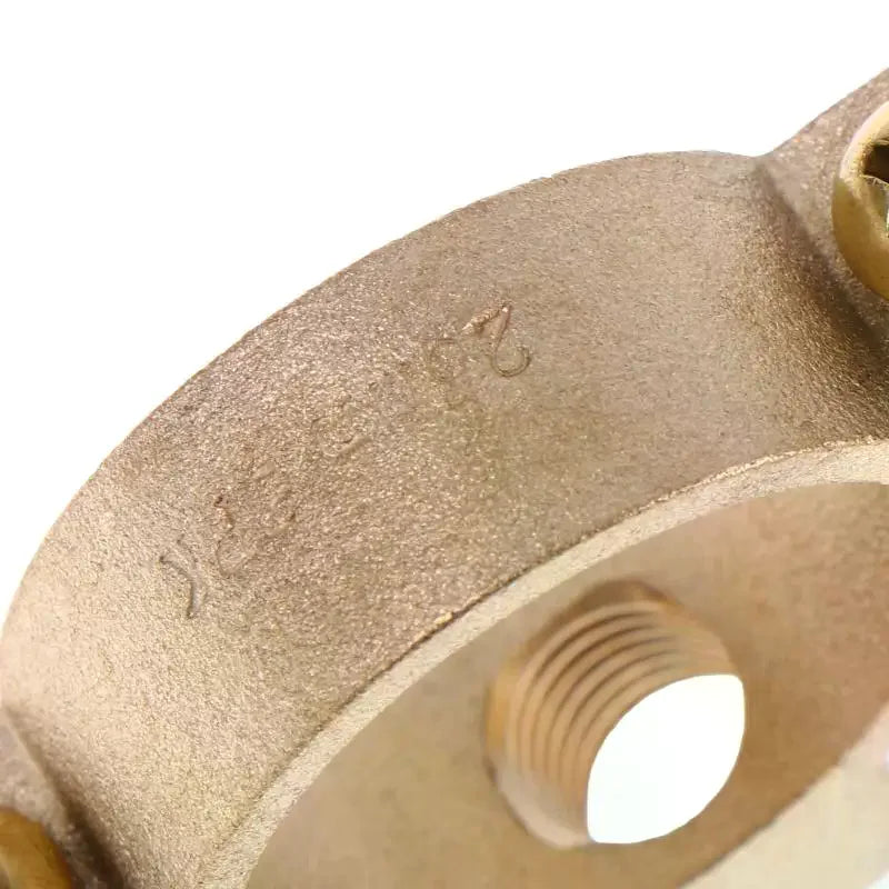 1 Pc 15/22/28/35/40MM Fit OD Tube Brass M10 Pipe Clamp Bracket Support Hanger Fixed Plumbing Water Replacement Parts Oasis Select