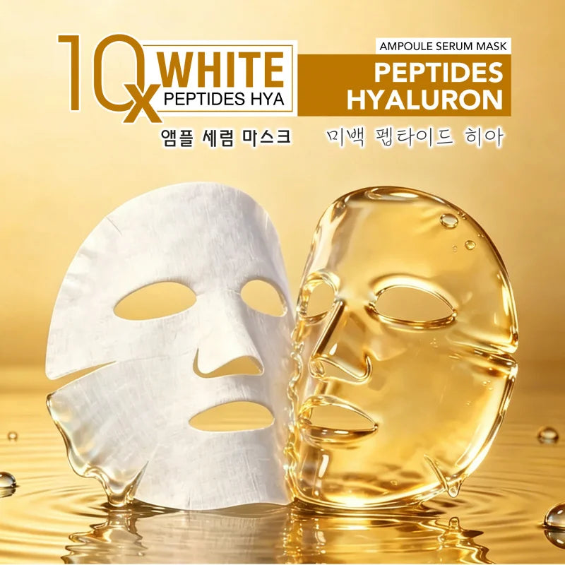 DR.DAVEY Peptides & Hyaluronic Acid Sheet Mask – 10 Pack