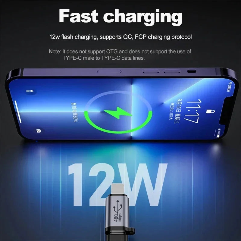 USB Adapter – Micro USB, Type-C & Mini USB Female Converter USB Plug Adapter Oasis Select