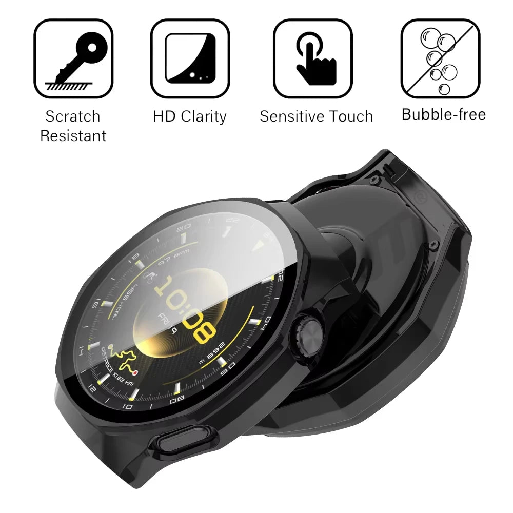 Huawei Watch GT6 46mm Case – PC Full Coverage Screen Protector Smartwatch Case Oasis Select