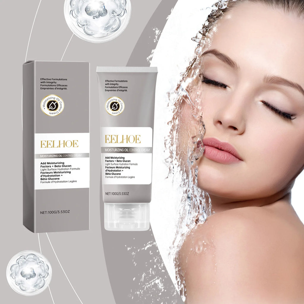 EELHOE Hyaluronic Acid & Beta Glucan Face Cream 100g Facial Moisturizer Cream Oasis Select