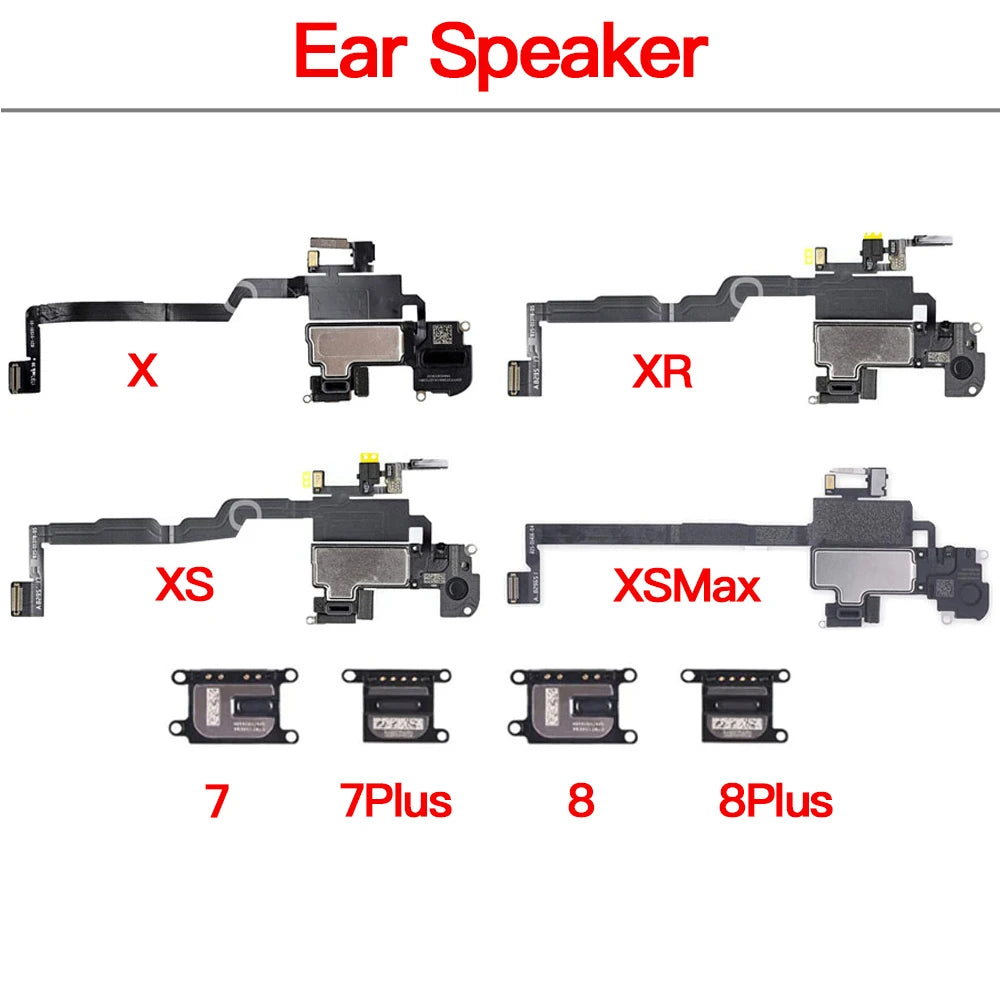 iPhone Earpiece Speaker & Front Camera Flex Cable 7/8/X/XR/XS Max