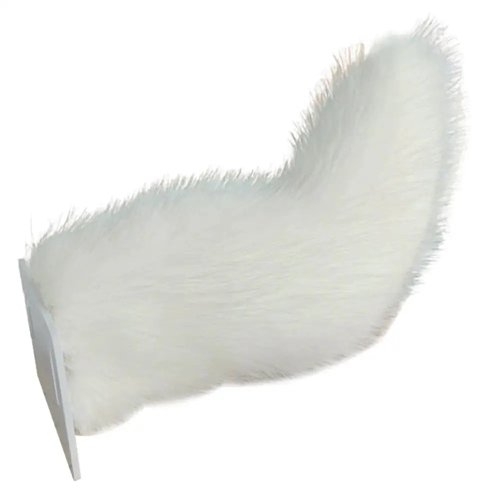 Car Rear Decorative Tail Plush Tail Ornament Motorcycle Plush Tail Decoration Accessories Easy To Use For Backpack Luggage Oasis Select C
