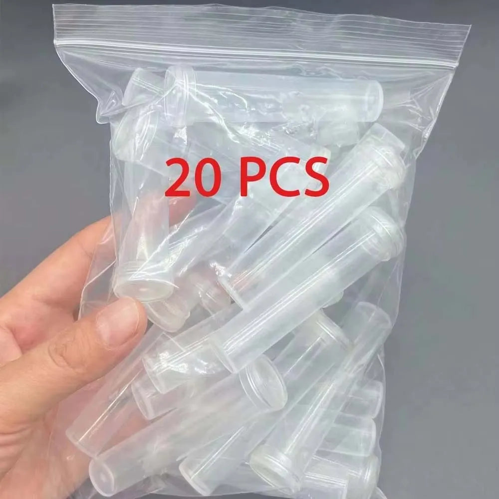 5/10/20pcs Floral Water Tubes Plastic Transparent Water Flower Water Tubes Roses Fresh Flowers Florist Nutrition Flower Oasis Select 20PCS