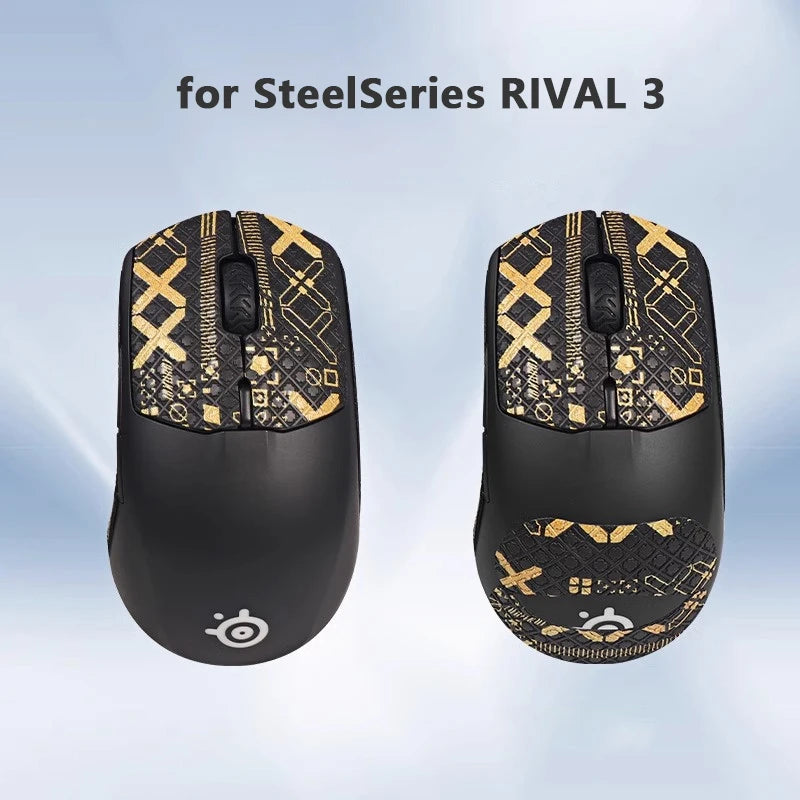 Anti-Slip Mouse Sticker Sweat-Absorbent Wear-Resistant Protective Grip Tape For SteelSeries Rival 3 E-Sport Gaming Accessories Oasis Select