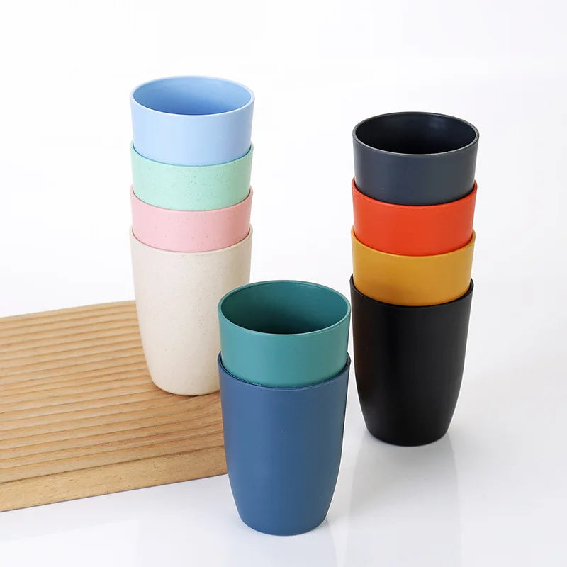 8pcs Unbreakable PP Cups, Reusable Drinkware for Holiday Parties, Weddings, Cocktails, Beach Bars, Christmas Halloween Party Oasis Select