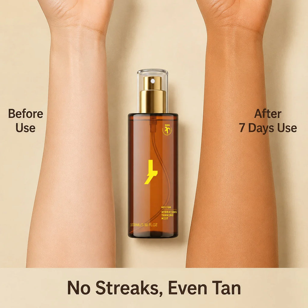 Tanning Spray Essence Natural Sunless Tan Long Lasting Moisturizing No Stain Self Tanner Self Tanner Spray 100ml Oasis Select
