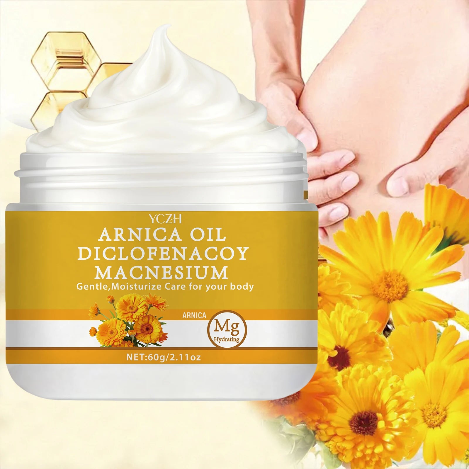Firming Body Cream – Retinol, Hyaluronic Acid & Ginger | YCHZ