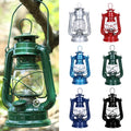 Retro Camping Lantern Kerosene Lamp Portable Handheld Lantern Outdoor Camping Lights 90ml Many Colour Metal Lamps Oasis Select dark blue