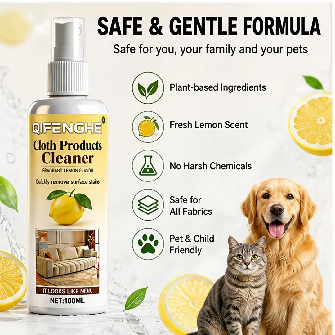 Waterless Fabric Cleaner Spray – No Rinse Fast Stain Removal Fabric Cleaner Spray Oasis Select