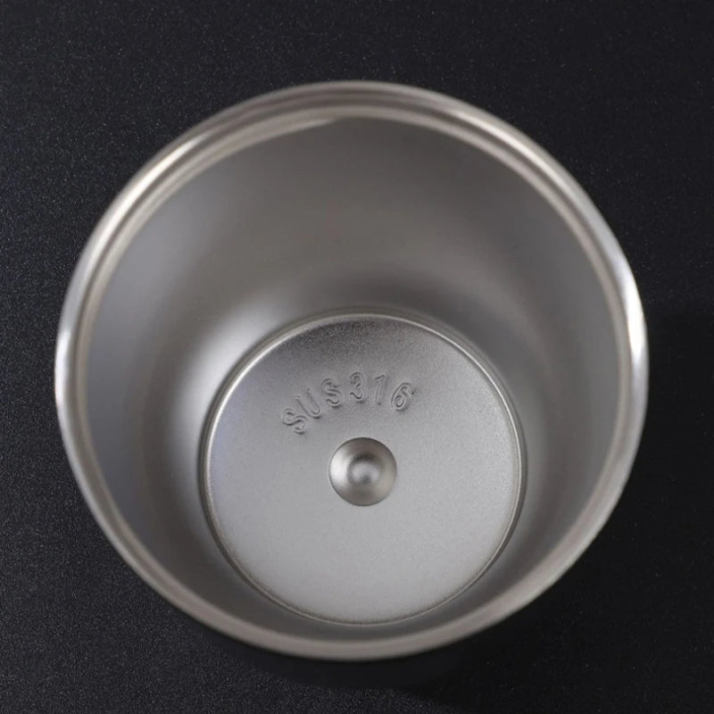 260/450ml 316 Stainless Steel Coffee Cup Travel Portable Mini Insulated Mug for Men and Women High-Quality Gift Water Bottle Oasis Select